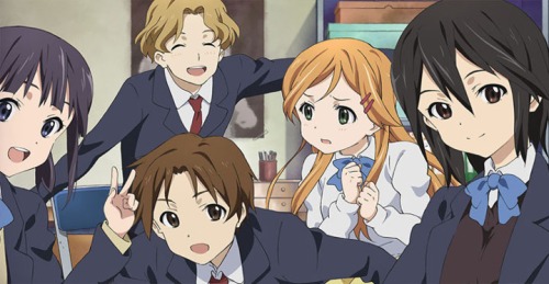 Image of cast of Kokoro Connect